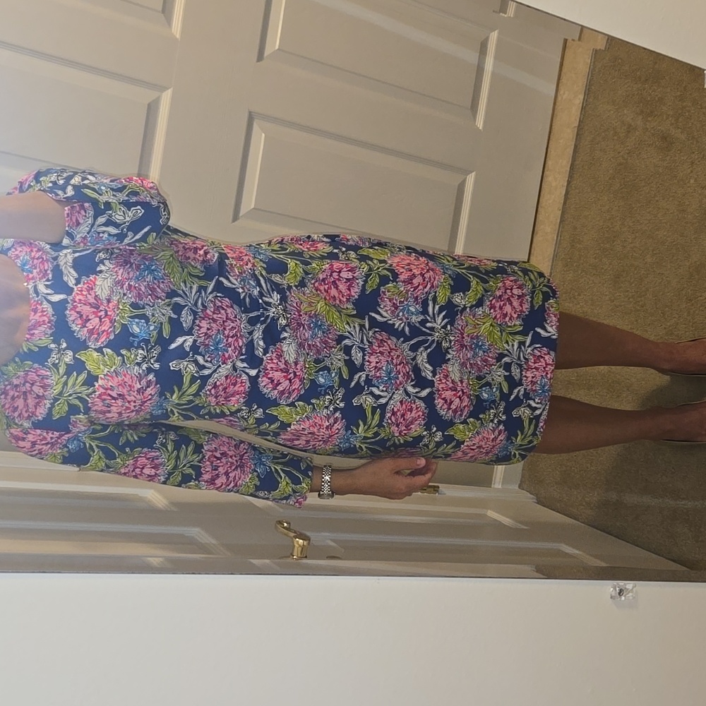 Lilly Pulitzer Kyrie Dahlia Liciois Size 4 - Picture 6 of 9